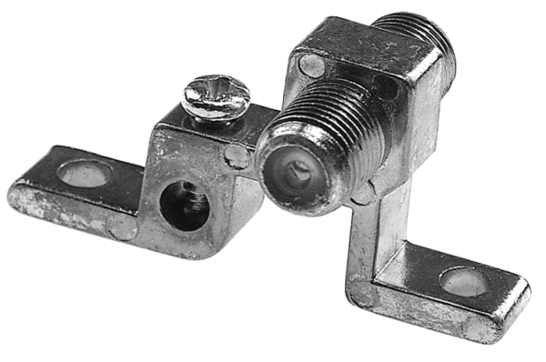 CFA 7-00 Earth connection block single F | F | wall mounting - AXING AG